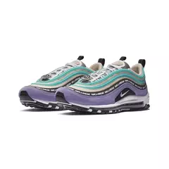 Zapas Tipo Air Max 97 VIOLETA CELESTE Y BEIGE en internet