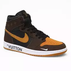 Zapas tipo Jordan 1 High Marrón en internet