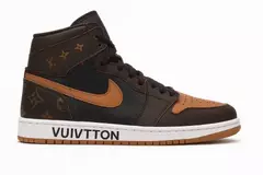 Zapas tipo Jordan 1 High Marrón - comprar online