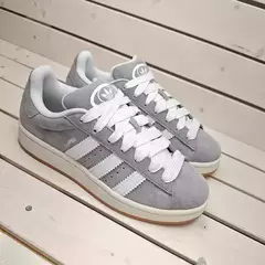 Zapatillas tipo adidas Style Campus Gris Perla - rumrum_mdq