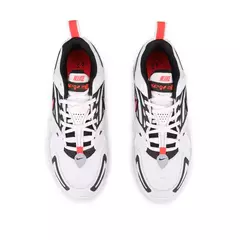 Zapatillas tipo Evo BLANCA C NEGRO PIPIA ROJA - rumrum_mdq