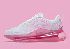 zapas tipo Air Style 720 blanca y rosa - comprar online