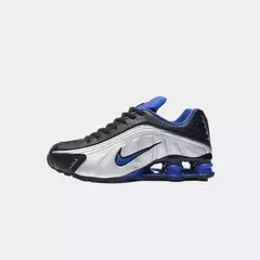 Zapatillas Air Style shox gris con azul - rumrum_mdq