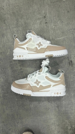 Luis Vuitton marron con blanco