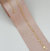 Pulseira Infantil de Bolinha com corrente Torcidinha Banhada no Ouro 18k