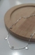 Pulseira Infantil Banhada Prata Com Circulos E Zircônias - loja online