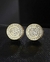 Brinco Redondo Cravejado banhado a Ouro 18k