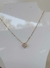 Colar Trevo Cravejado em Zircônias banhado a Ouro 18k - comprar online