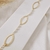 Pulseira com Pérolas e Elos