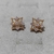 Brinco Flor Zircônia com Gota Vazada - comprar online