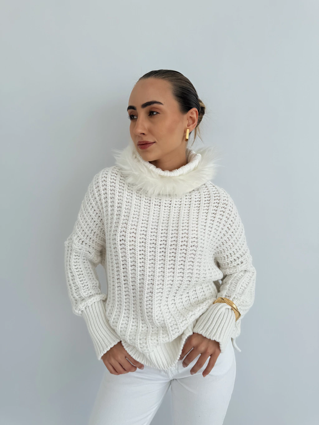 Blusa Tricot Winter Elegance