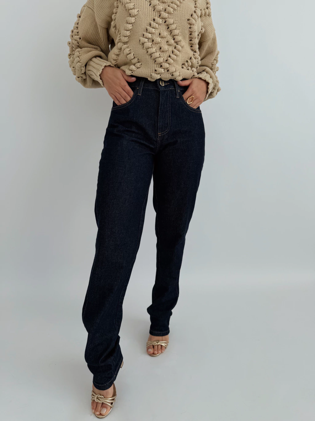 Calça Jeans Noite Alta