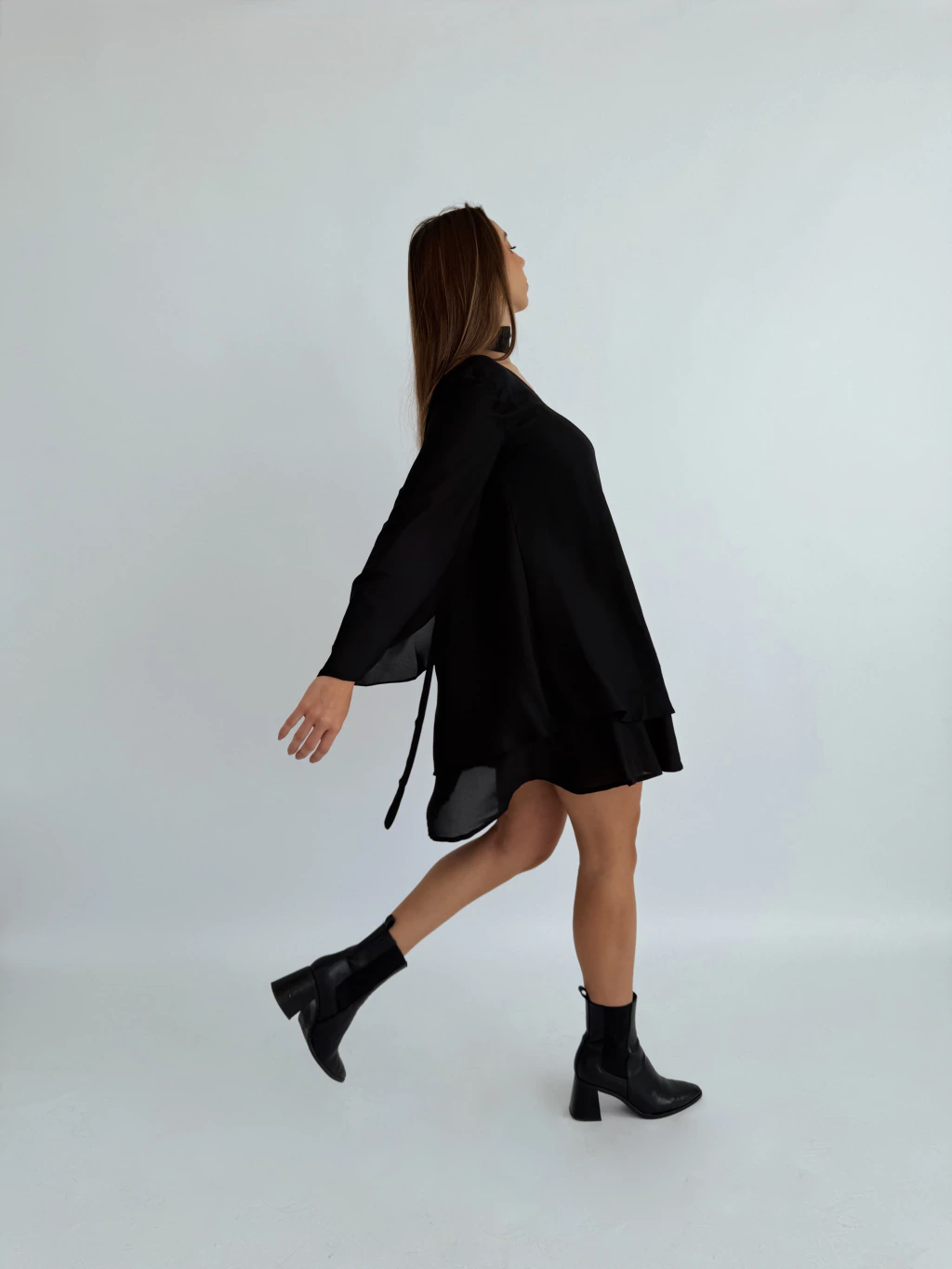 Vestido Amélia Preto