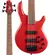 Contrabaixo Ativo Cort C5 Deluxe CRD Candy Red