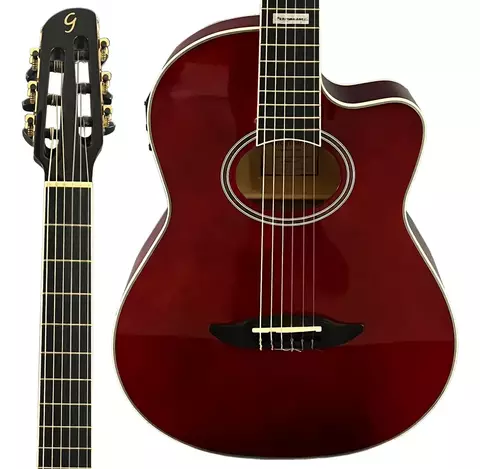 Violao Elétroacustico Giannini GNF-3 TDW Translucent Dark