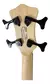 Contrabaixo Eletrico Ativo 4 Cordas Waldman WB300A WHS White Satin - loja online