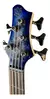 Contrabaixo 5 Cordas Ibanez BTB845 CBL Cerulean Blue Burst - Musical Store