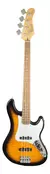 Contrabaixo Cort GB24JJ 2TS 4 Cordas 2 Tone Burst - comprar online