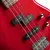 Contrabaixo Cort Action Bass Plus TR 4 Cordas Transparent Red