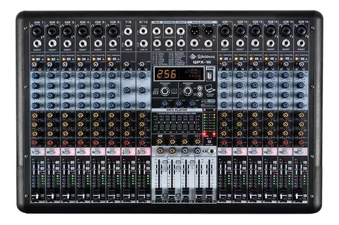 Mesa Misturador De Som Waldman QPX-16 Bivolt 16 Canais