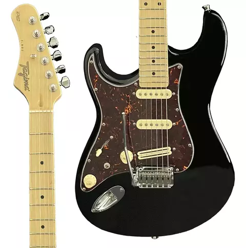 Guitarra Canhota Tagima Brazil T-805 Preta BK LF TT