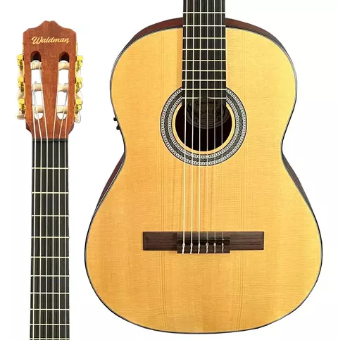 Violão Eletroacústico Waldman CLEX-1000 NT Natural Nylon