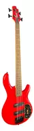 Contra Baixo Ativo Cort C4 CRD Deluxe Candy Red - Musical Store