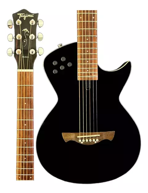 Violão Elétrico Tagima Modena Steel BK Black