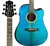 Violão Eletroacústico Waldman DCEX-1841 BL Blue C/ Bag - comprar online