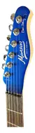 Guitarra Cort Matthew Bellamy Muse Mbm-2hsus BBE Meta Blue - Musical Store
