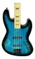 Contrabaixo Waldman GJJF450A SPBL Spalted Blue 4c Ativo Jazz Bass - Musical Store