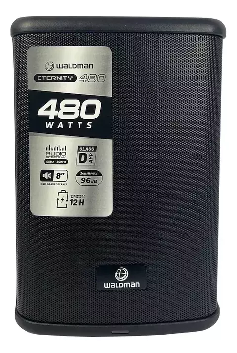 Caixa Ativa Waldman ET480 Portátil 8 Pol