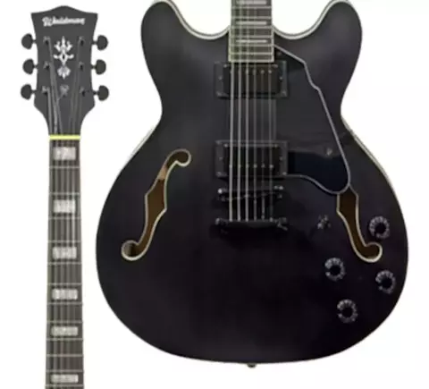 Guitarra Waldman Semi Acústica GHO100 BKM