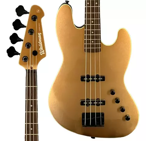 Contrabaixo Elétrico Ativo 4 Cordas Waldman GJJF350A CP Copper