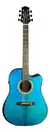 Violão Eletroacústico Waldman DCEX-1841 BL Blue C/ Bag - Musical Store