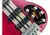 Contrabaixo Ativo Cort A5 Plus Fmmh OPBC Open Pore Black Cherry