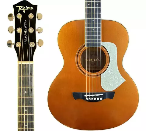 Violão Eletroacústico Tagima Porteño MGYS Metallic Gold Yellow Satin