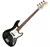 Contrabaixo Cort GB24JJ TBK 4 Cordas Transparent Black - comprar online