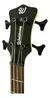 Contrabaixo Eletrico Ativo 4 Cordas Waldman WB300A WHS White Satin - Musical Store