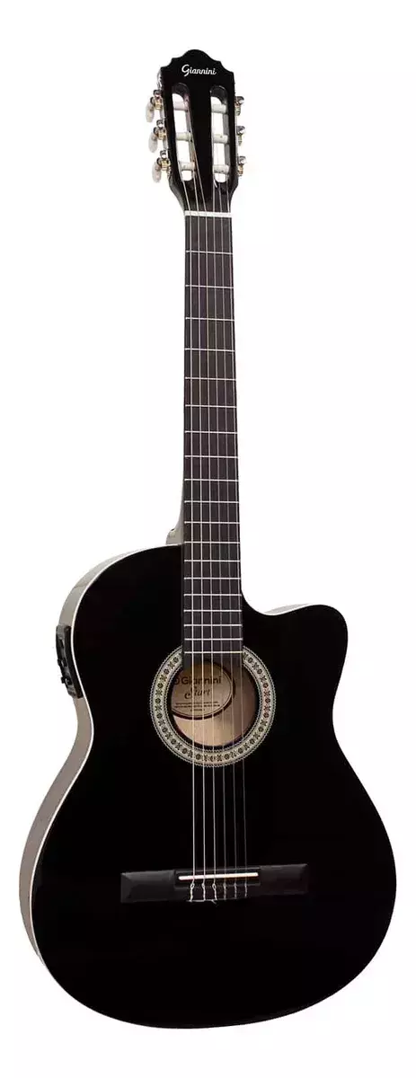 Violao Eletroacústico Giannini NF-14 BK Black