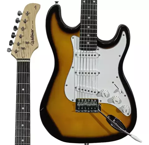 Guitarra Strato Waldman ST111 2TS 2 Tone Sunburst