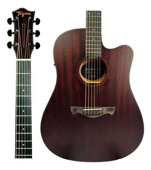 Violão Tagima San Francisco Gran Reserva DKMOP Dark Mahogany Open Pore