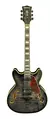 Guitarra Semi Acústica Waldman Hollow Body GHO220Q BK Black - comprar online