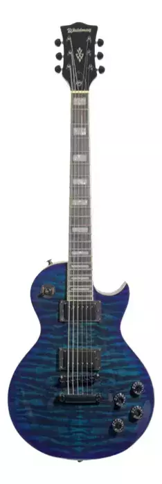 Guitarra Waldman Les Paul GLP510Q BL