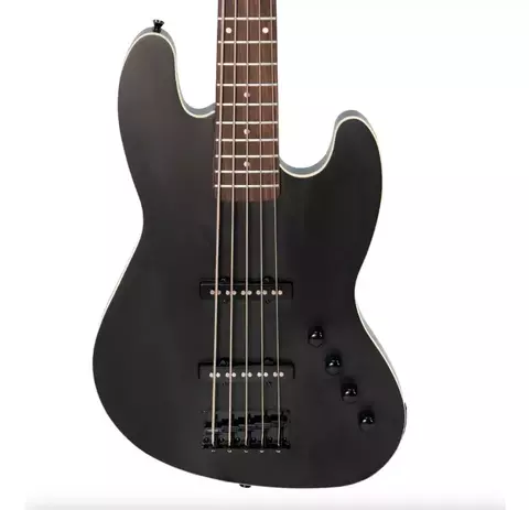 CONTRABAIXO ELETRICO ATIVO (5 CORDAS) WALDMAN GJJF355A BKS Black Satin