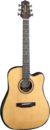 Violão Eletroacústico Waldman DCEX-1841 N Natural C/ Bag - Musical Store