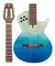 Violão Elétrico Tagima Modena Nylon TBLF Transparent Blue Fade