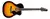 Violão Eletroacústico Tagima Latim America Rio Negro EQ VSB Vintage Sunburst - Musical Store