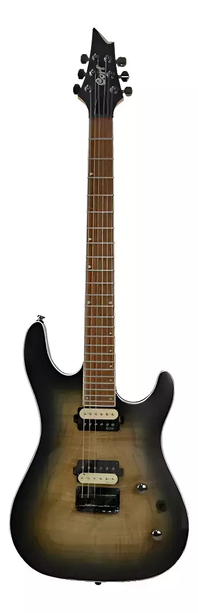Guitarra Cort Kx300 Oprb Open Pore Raw Burs Superstrato Emg
