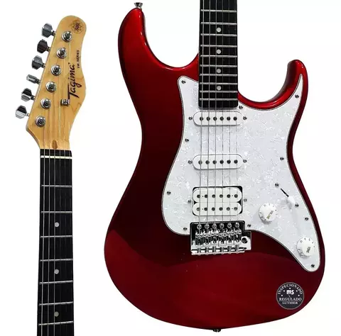 Guitarra Tagima TG-520 (Escala Escura - Pearloid) CA Candy Apple